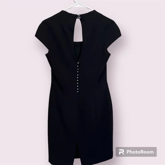 Ann Taylor Vintage Little Black Dress size 2 - Picture 4 of 6